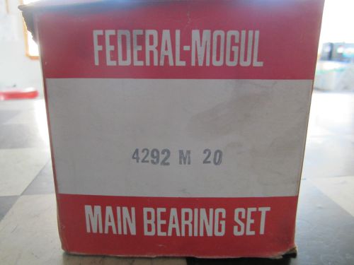 Reo truck 6 cylinder 331,362,400 main bearing set, new 4292m .020 federal-mogul