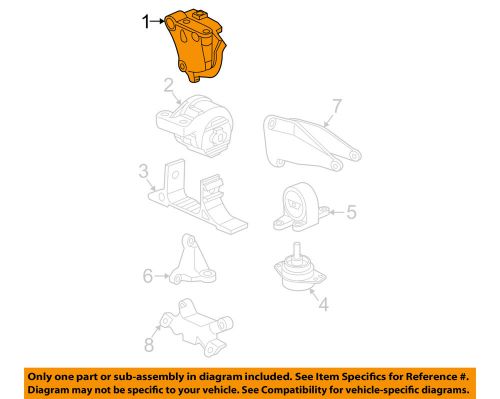 Saturn gm oem 04-07 vue-engine mount-front 12590413