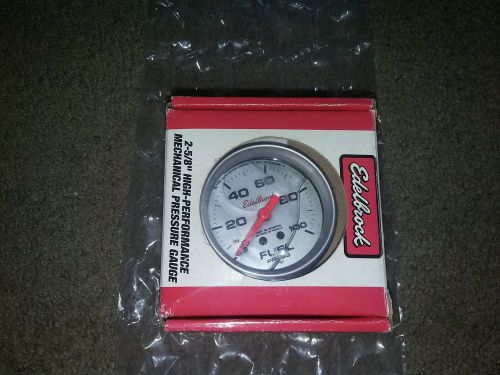 Edelbrock fuel pressure gauge 2-5/8,mustang 5.0,autometer gauges,foxbody mustang