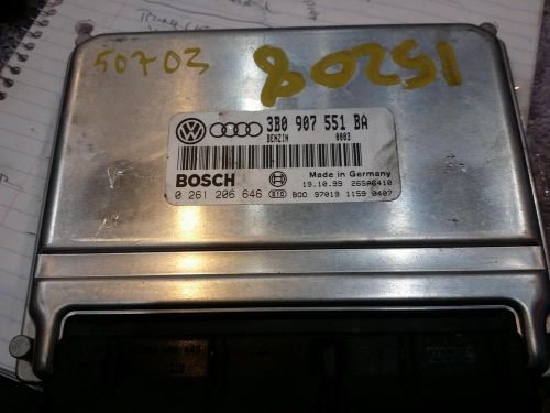 Sell AUDI AUDI A6 Engine Brain Box Electronic Control Module; 2.8L, AT ...