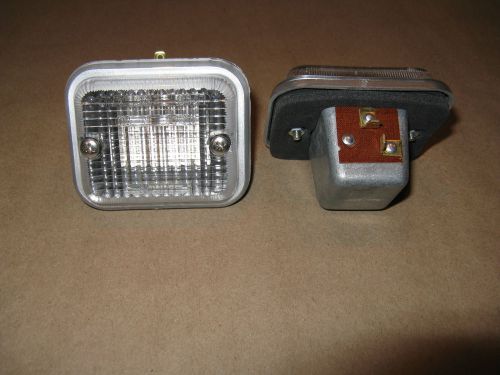 Mg new pair reverse lamp assy&#039;s w/bulbs!  mgb  midget sprite jag