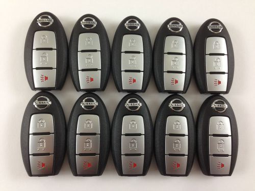 Lot of 10 nissan murano 15-16 smart key less entry remote oem intelligent