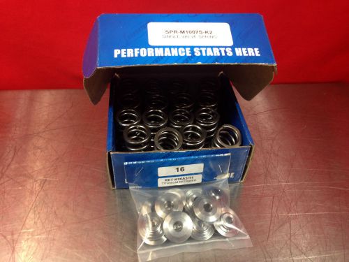 Supertech performance sprk-m1007s/k2 spring &amp; retainer kit honda &amp; acura k20 k24