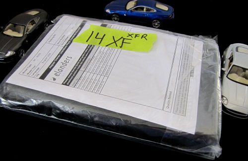 2014 jaguar xf/ xfr with navigation new owners manual set #o31