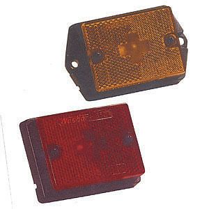 Bargman 203131 side marker/clearance light, ear mount, amber rv