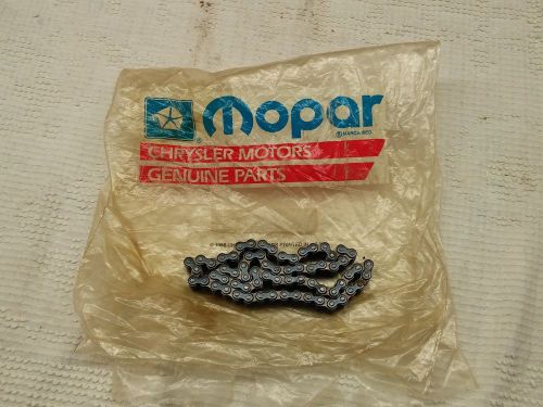 Mopar 340 nos double roller timing chain original equipment