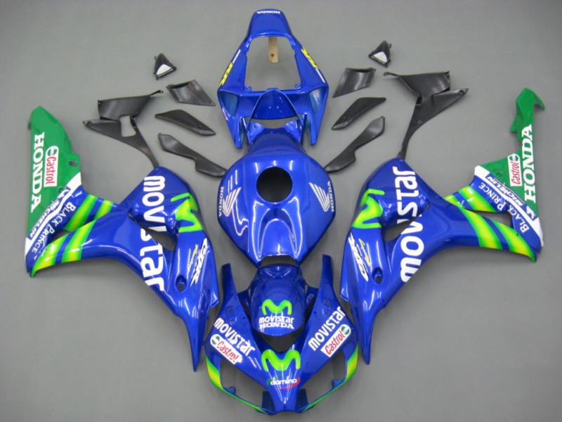 For honda 2006 2007 cbr1000rr abs fairing kit movistar