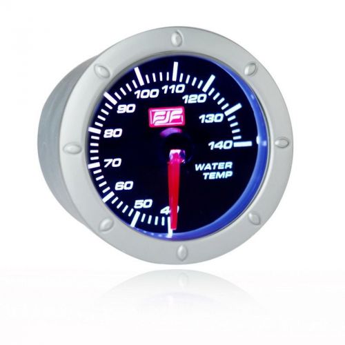 Smoke gauges meters 2&#034; 52mm white led displayed dail 40~140°c  water temp car