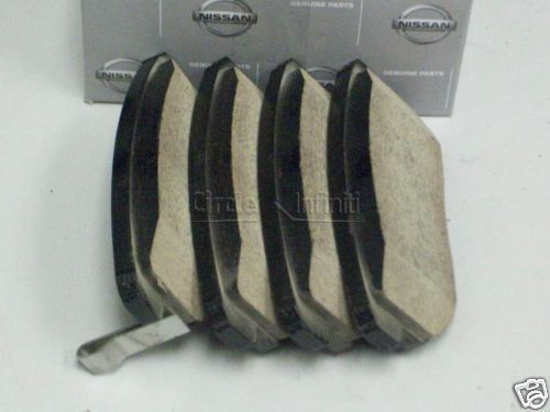 Genuine oem infiniti g20 rear brake pads