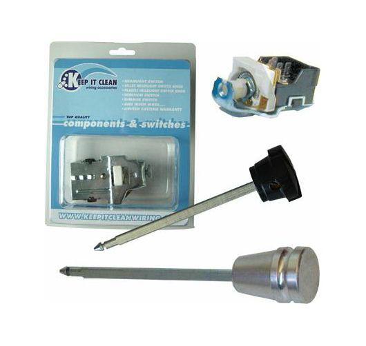 Keep it clean headlight switch lamp new chrome lexus gs400 dodge custom hdlsw
