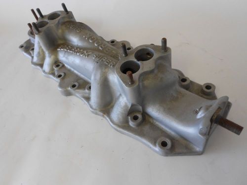 Edelbrock &#034;super&#034; ford flathead dual carb intake manifold