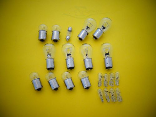 Datsun 70-78 240z 260z 280z bulb kit 21 piece brake dome parking lights new 042