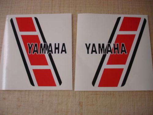 1983 yamaha yz125/250 euro model gas tank decals ahrma