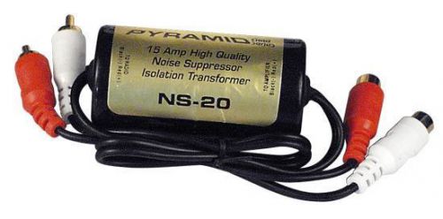 New pyramid ns20 15 amp rca noise suppressor