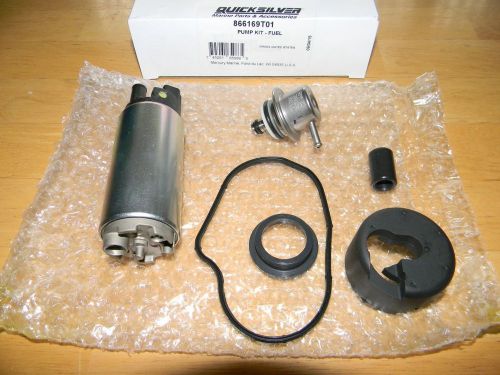 866169t01 mercury/quicksilver *oem* fuel pump kit with regulator