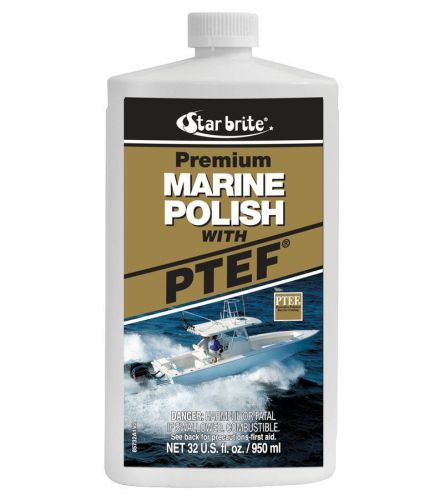 Star brite boat premium marine polish with ptef 32 oz starbrite