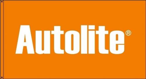 Autolite flag banner nos limited spark plugs 4x2ft