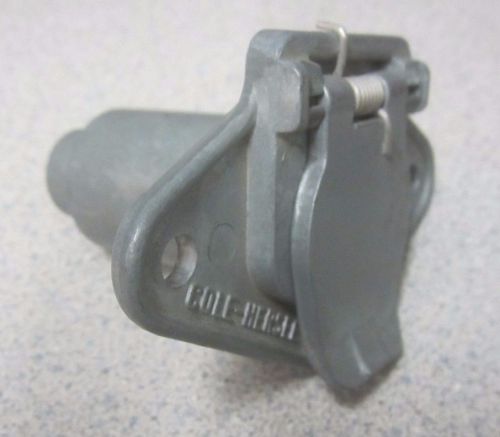 Cole hersee 6 pole trailer socket with protective housing  1235   new old stock