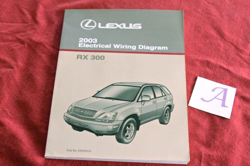 2003 lexus rx 300 electrical wiring diagram oem manual rx300 lexus