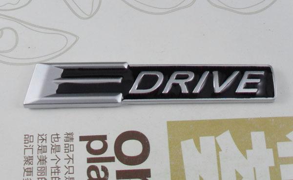 Metal auto car e drive edrive for x5 emblem badge sticker