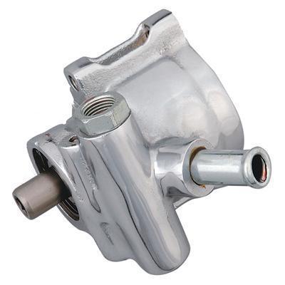 Summit racing 340205 power steering pump saginaw tc series chrome universal each