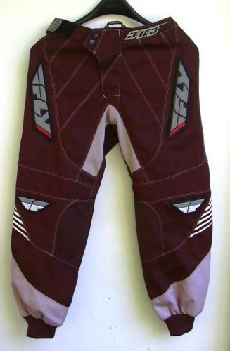 New motocross/bmx  racing pants by fly racing style 303 youth