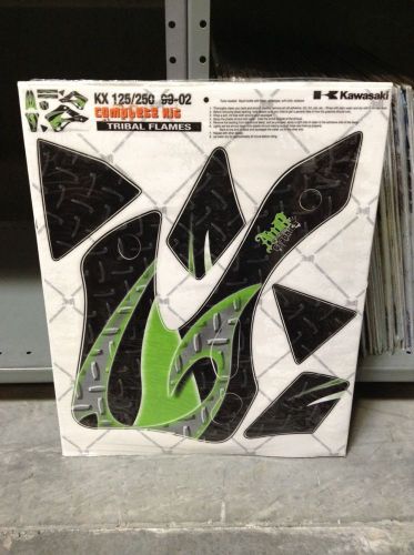 Amr racing graphic kit decal mx dirt bike sell out - kawasaki kx125 kx250 99-02