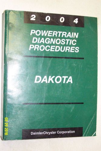 2004 dodge dakota powertrain diagnostic procedures service shop manual