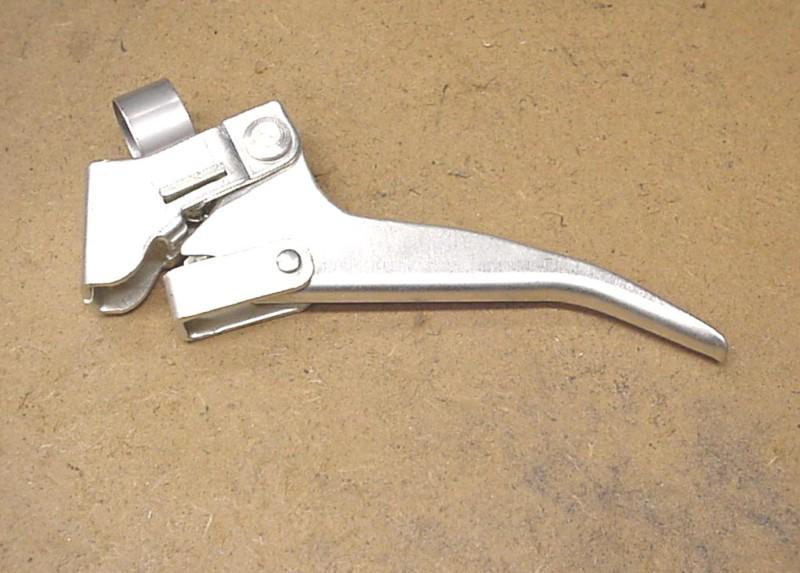 Whizzer clutch handle