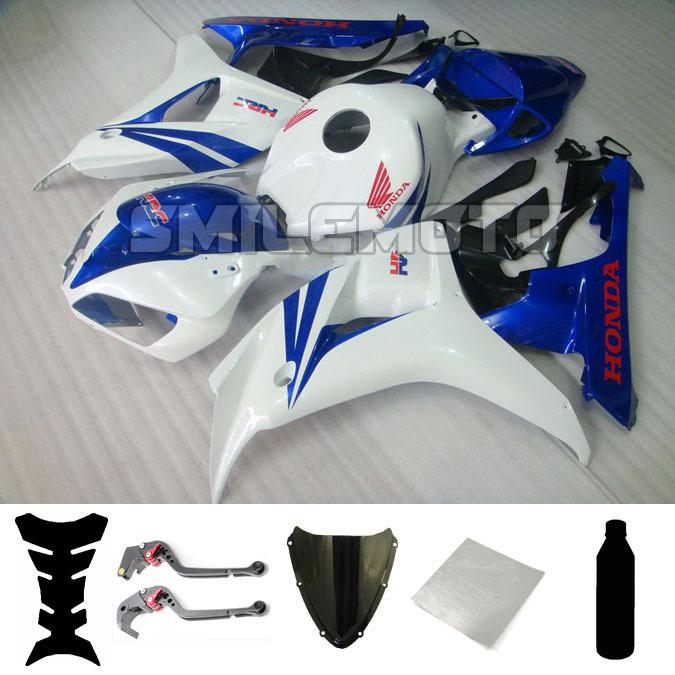 Bundle injection fairing windscreen levers for honda 2006 2007 cbr 1000 rr pbl