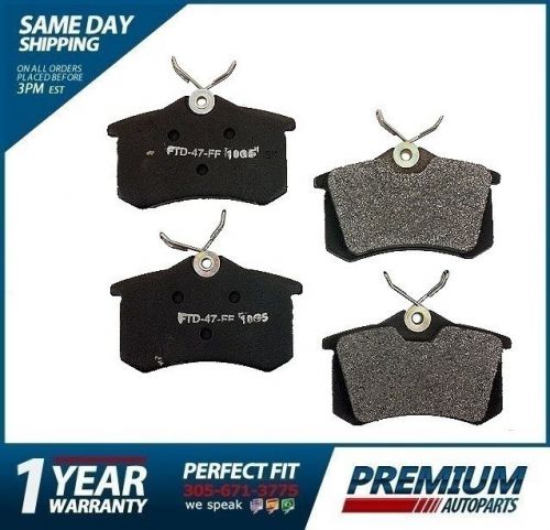 1 rear disc brake pad meyle semi met d3031sm fits volkswagen corrado golf jetta