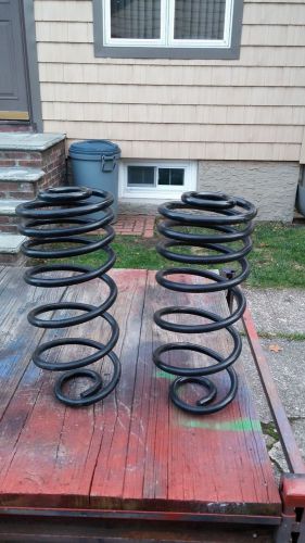 Rear coil springs for 1972 chevrolet chevelle