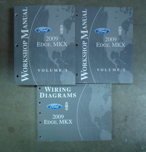 2009 ford edge/lincoln mkx workshop manuals &amp; wiring diagrams manual