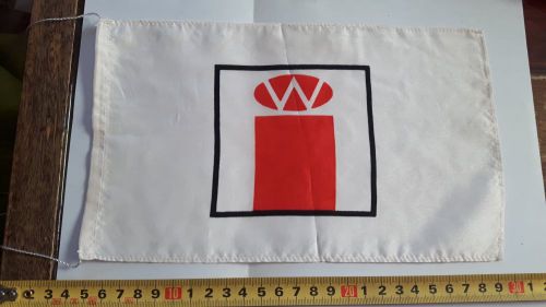 Vintage boat yacht motorboat pennant schipyard marine