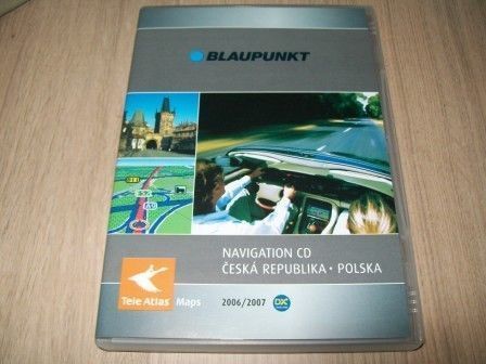 Navigation cd blaupunkt dx &amp; rns 2006/2007 tcheq republic ceska polska gps