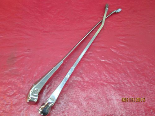 1947-53 chevy &amp; gmc truck original style ss left &amp; right windshield wiper arms