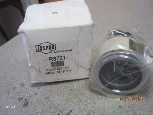 Isspro classic 0-100 psi oil pressure gauge - r8721