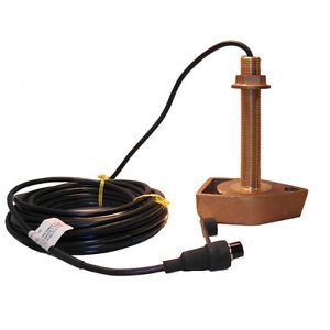 Si-tex 120khz bronze thru-hull transducer f/sdd-110 model#  1700/120