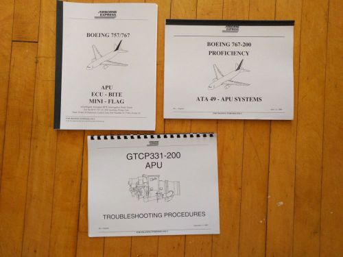 Boeing 767 maintenance proficiency guides