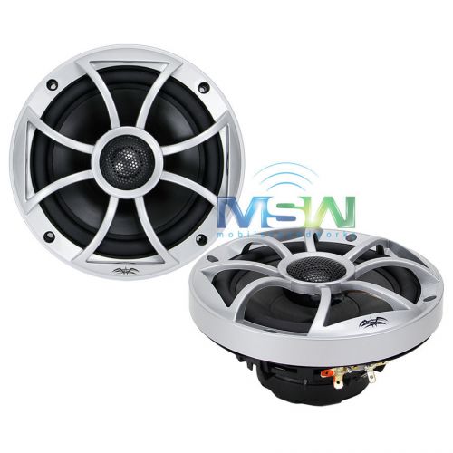 New wet sounds xs-65i-b 6-1/2&#034; 2-way marine boat audio coaxial speakers xs65i-b