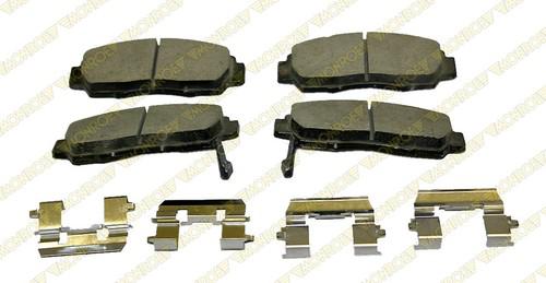 Monroe cx787 brake pad or shoe, front-monroe ceramics brake pad