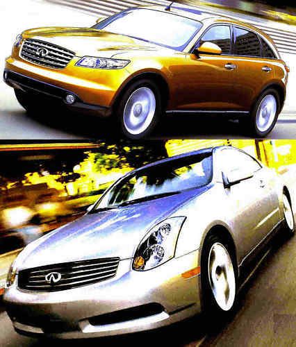 2003 infiniti factory brochure-q45-m45-i35-g35-fx45-qx4