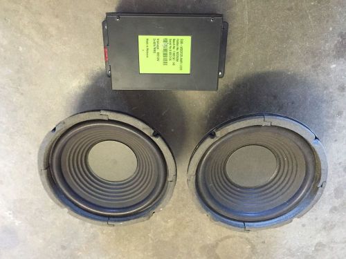 Pontiac g8 factory subs subwoofers and amp