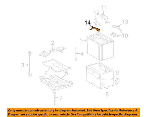 Lexus toyota oem 08-11 gs460 4.6l-v8 battery-negative cable 8212330530