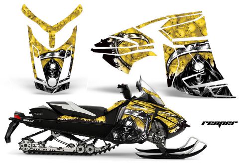 Amr racing ski doo rev-xr gsx summit kit snowmobile sled decal wrap 2013 reaper