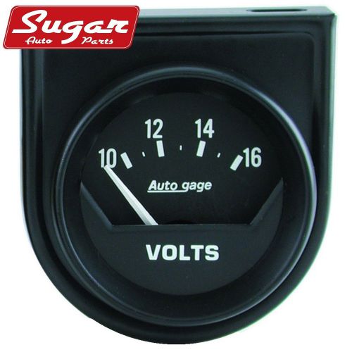 Auto meter 2362 autogage; electric voltmeter gauge