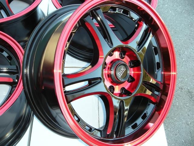 15 red wheel rim versa fit lancer mx3 galant civic del sol crx cobalt aveo jetta