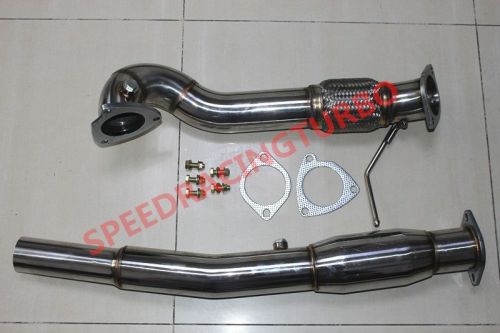 Down pipe turbo muffler hiflow 00-06 audi tt quattro s3 225 1.8t