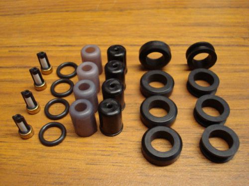 Toyota 22re tacoma 4cylinder fuel injector o-ring seal filter pintle cap kit