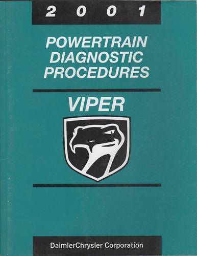 2001 chrysler viper powertrain diagnostic procedures